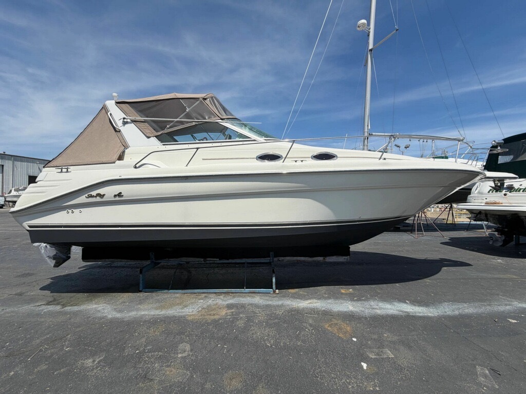 Party Fleet Chicago Sea Ray charter boat side profile